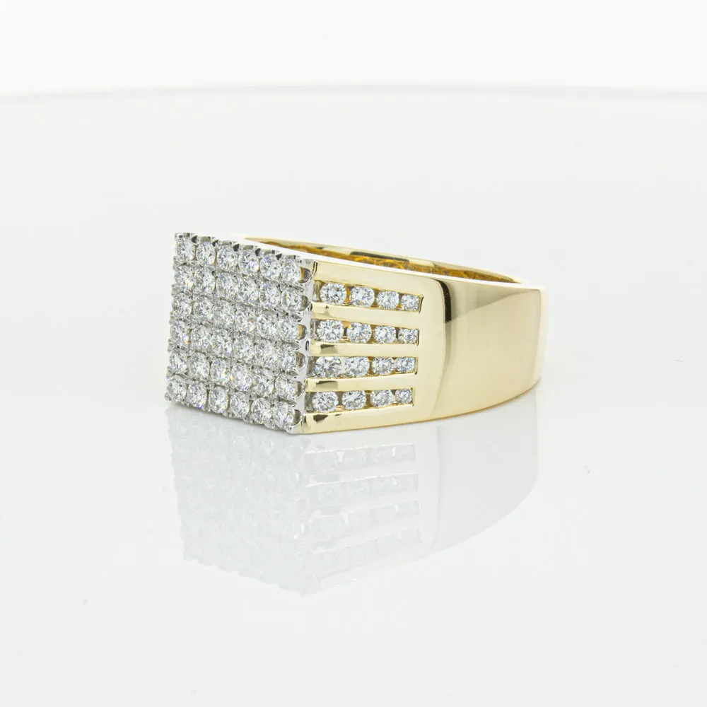 14ct Yellow Gold 1.33ct Diamond Ring