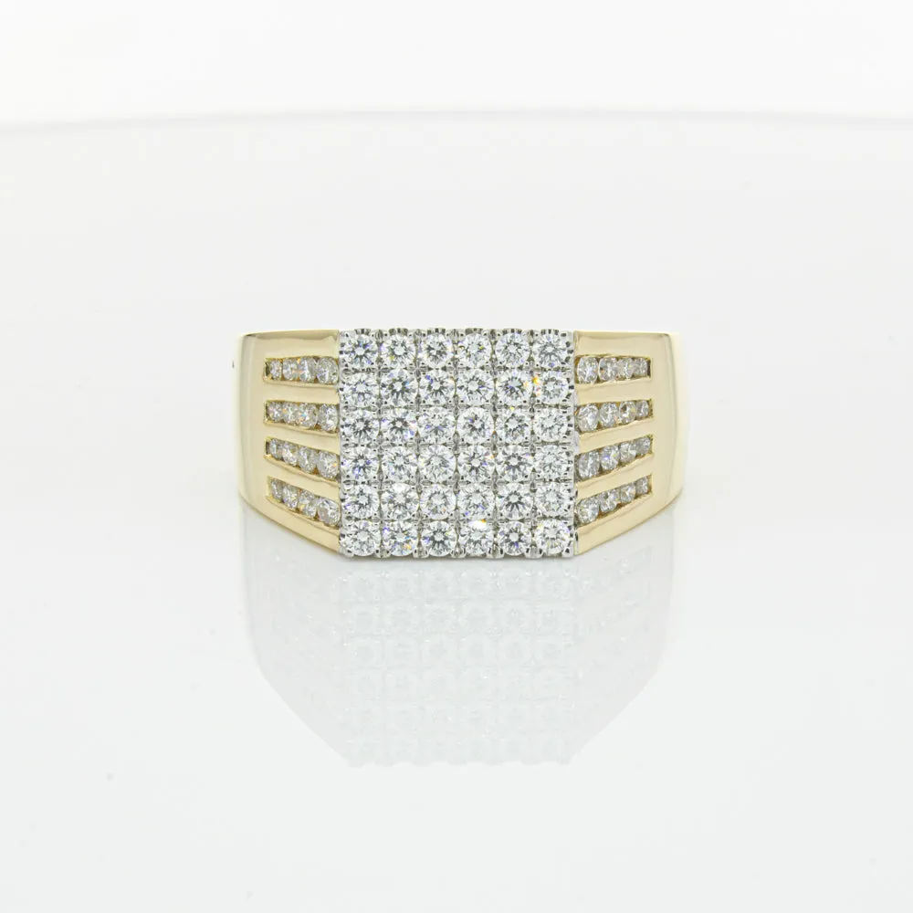 14ct Yellow Gold 1.33ct Diamond Ring