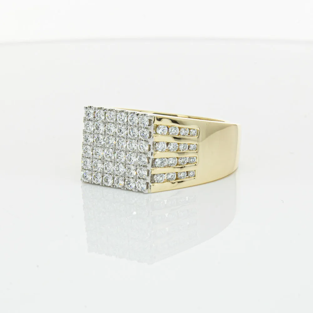 14ct Yellow Gold 1.33ct Diamond Ring