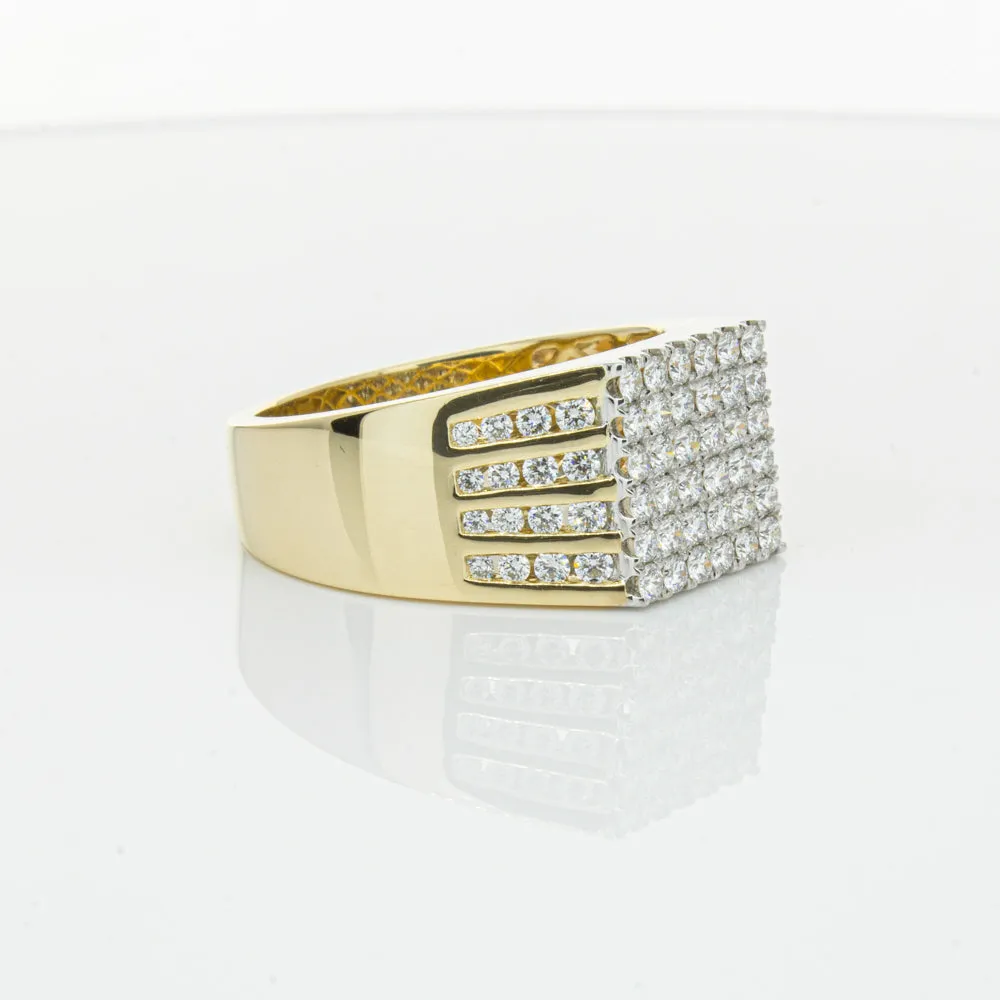 14ct Yellow Gold 1.33ct Diamond Ring