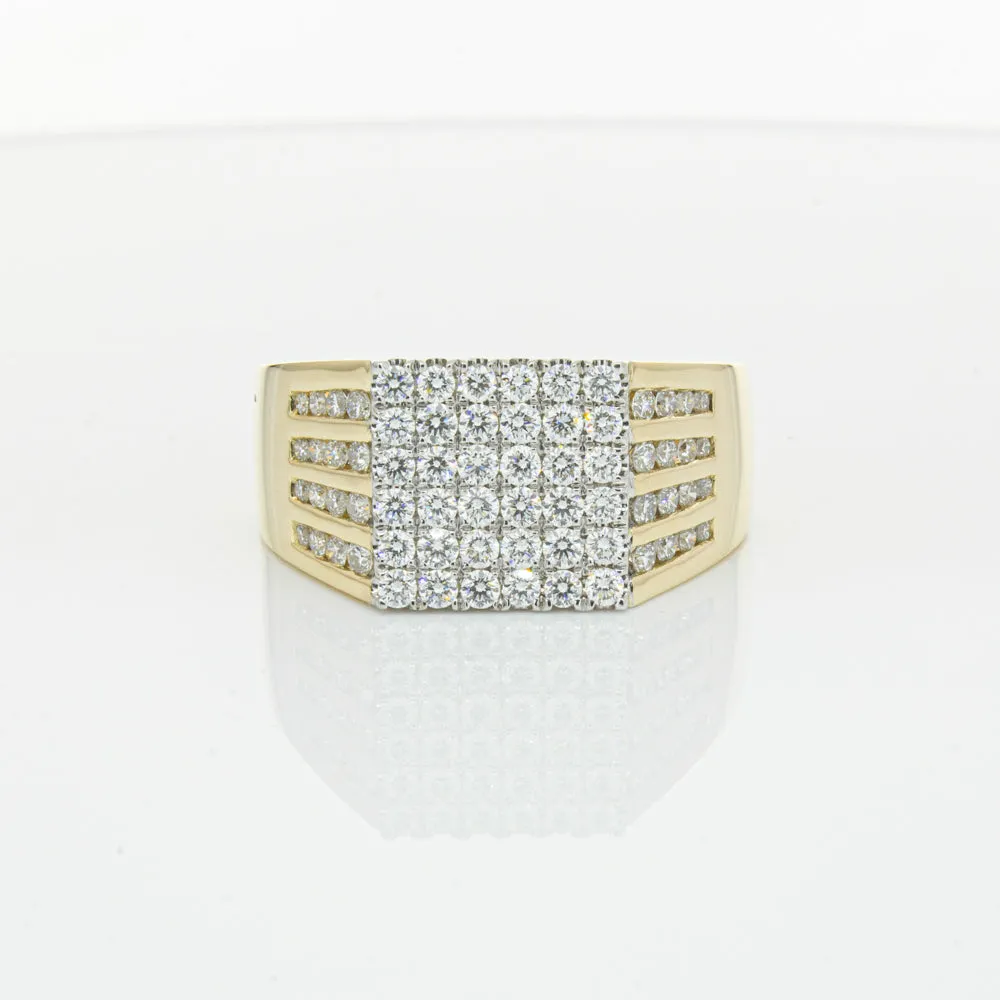 14ct Yellow Gold 1.33ct Diamond Ring