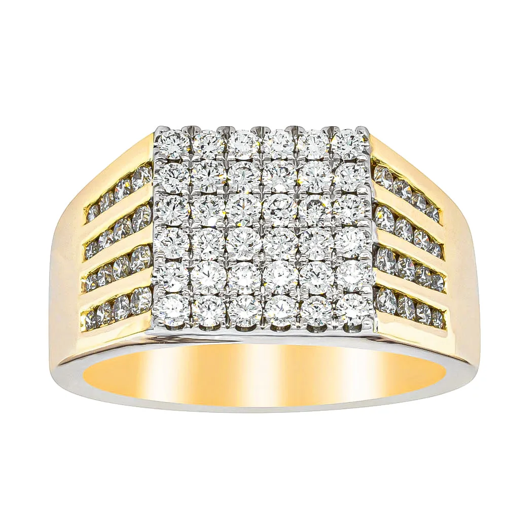 14ct Yellow Gold 1.33ct Diamond Ring