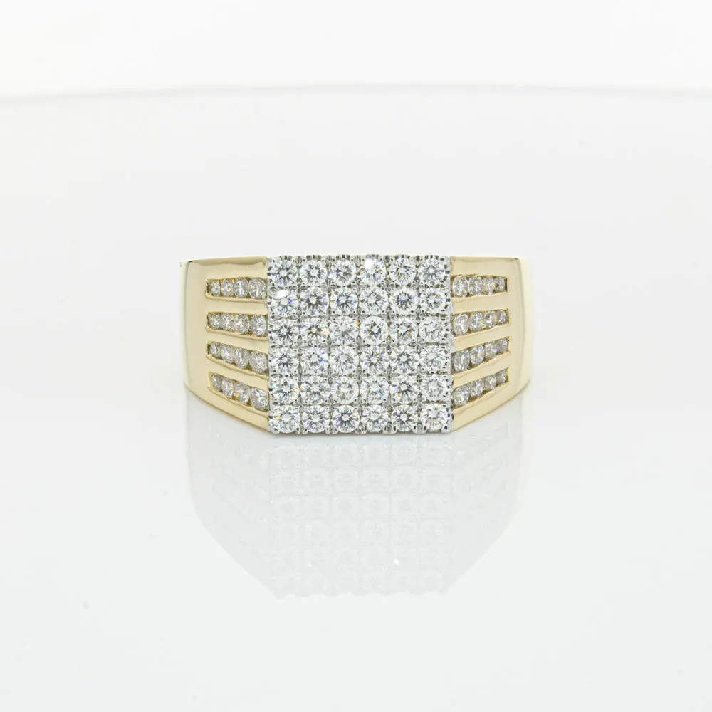 14ct Yellow Gold 1.33ct Diamond Ring