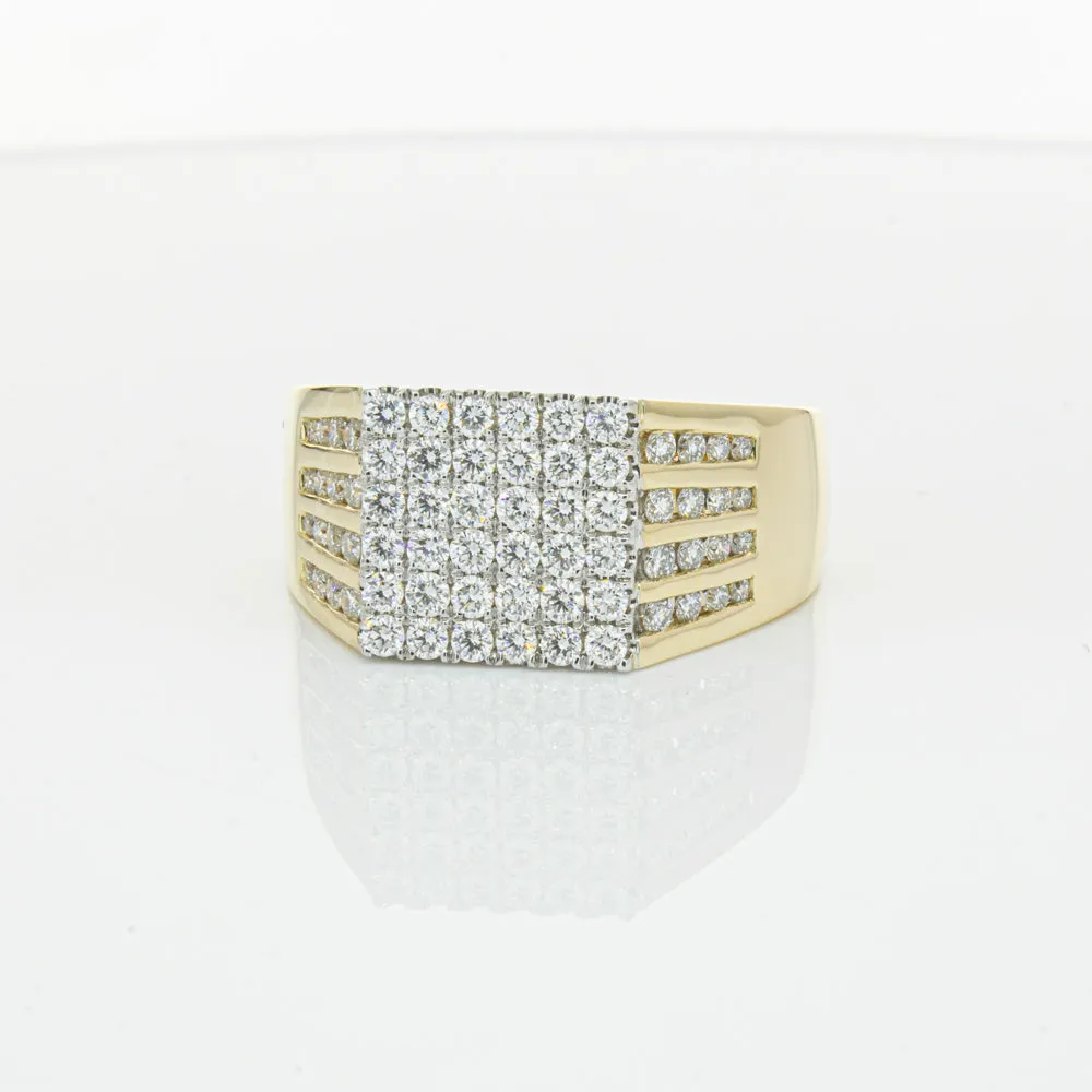 14ct Yellow Gold 1.33ct Diamond Ring