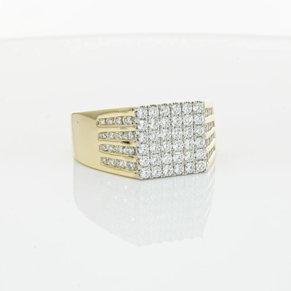 14ct Yellow Gold 1.33ct Diamond Ring