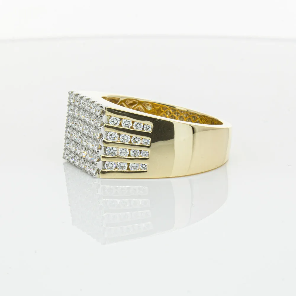 14ct Yellow Gold 1.33ct Diamond Ring