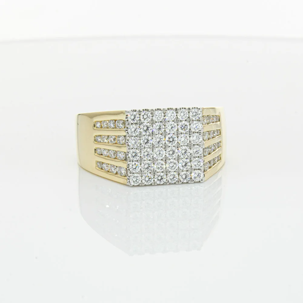 14ct Yellow Gold 1.33ct Diamond Ring