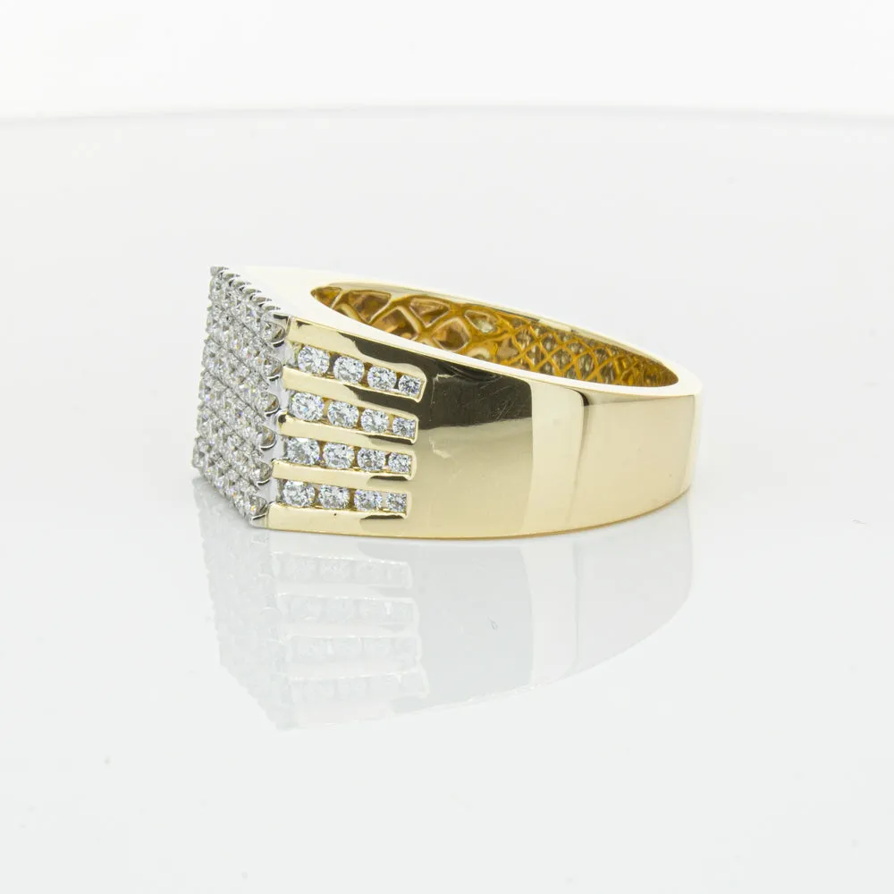 14ct Yellow Gold 1.33ct Diamond Ring