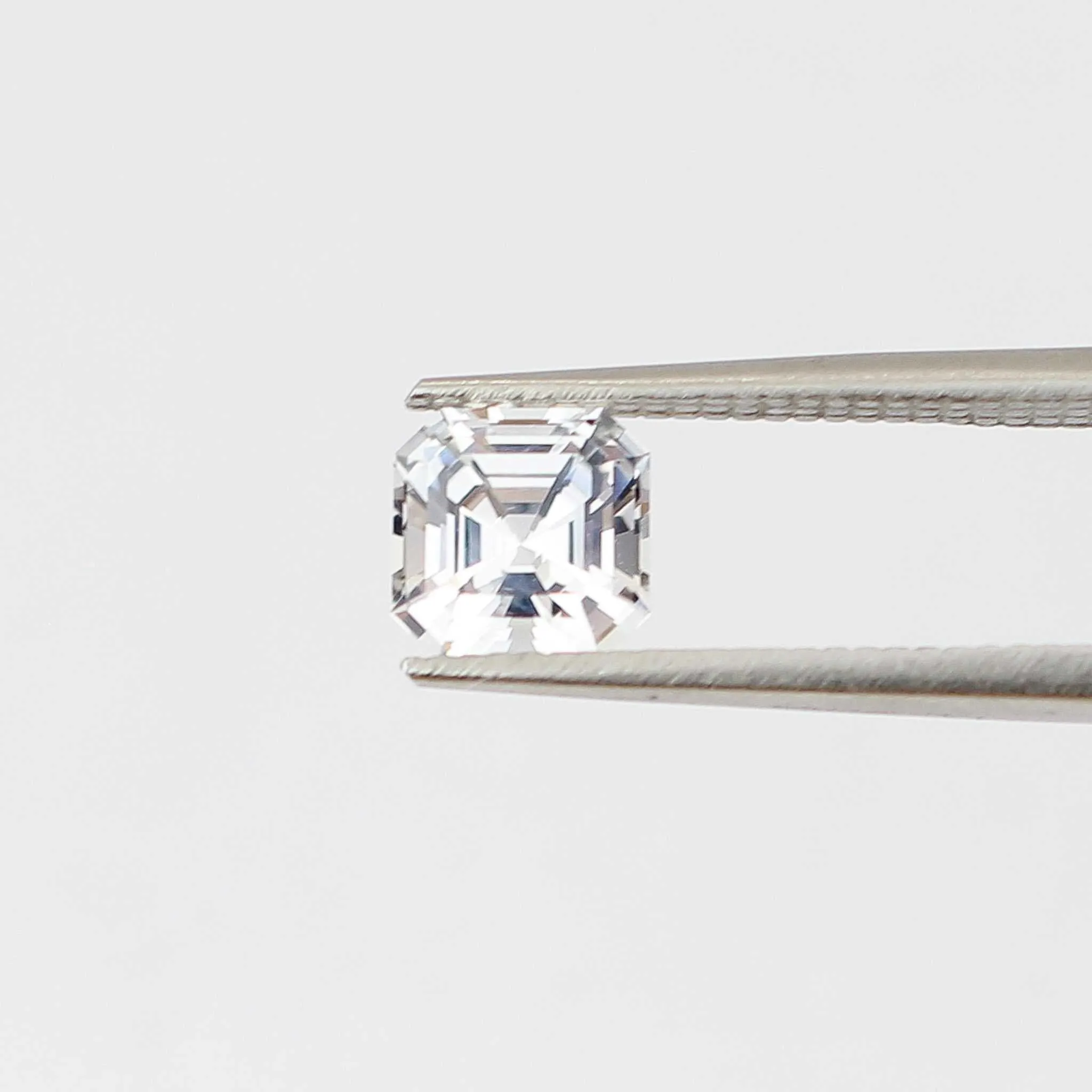 1.56ct Asher Cut White Sapphire