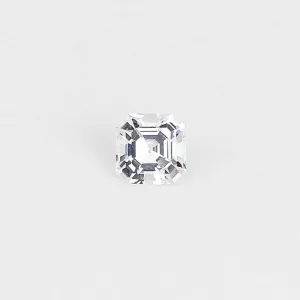 1.56ct Asher Cut White Sapphire