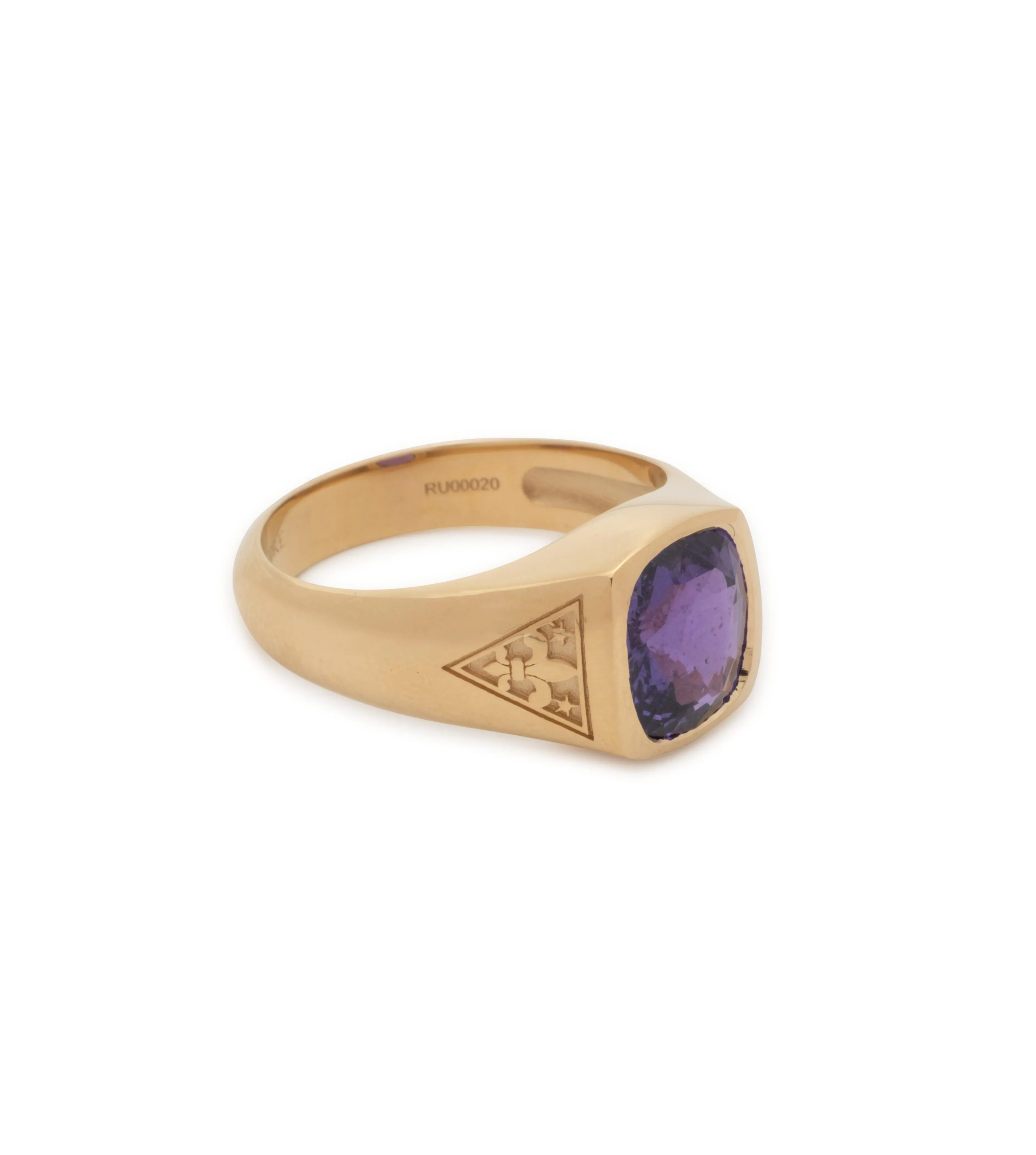 5.35 ct Tanzanite - Internal Compass : One of A Kind Gemstone Ring