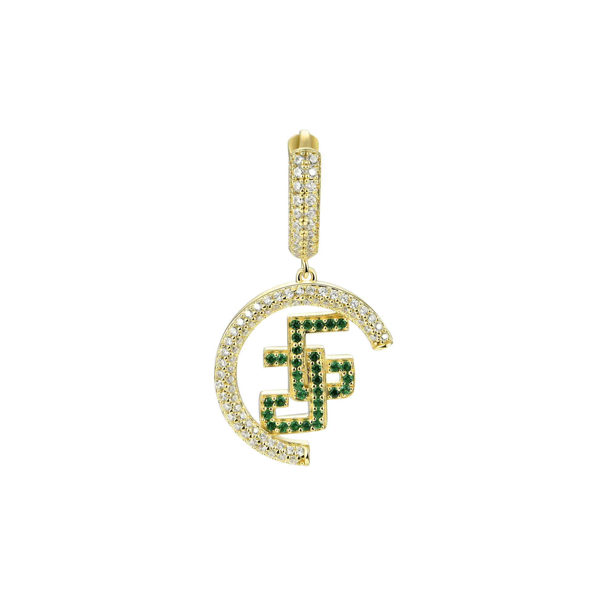 APORRO X GG Double G Dangly Earrings - Pair