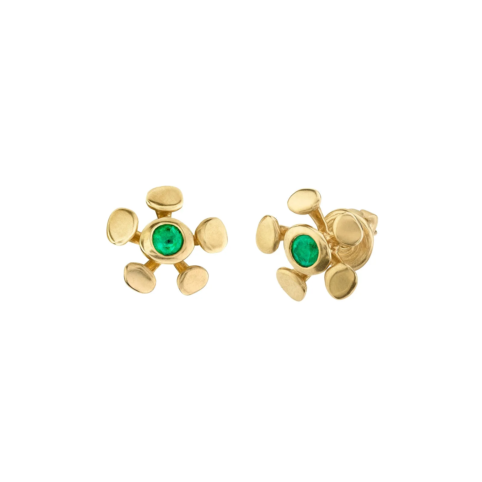 Chrona Studs - Emerald