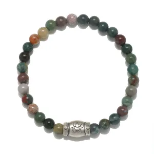 Coming Into Focus Men's Fancy Jasper Bracelet