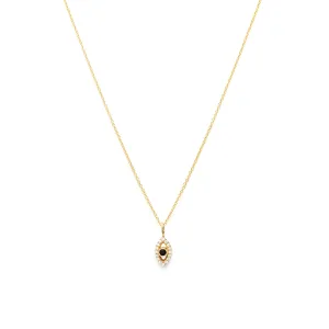 Evil Eye Necklace | Sapphire