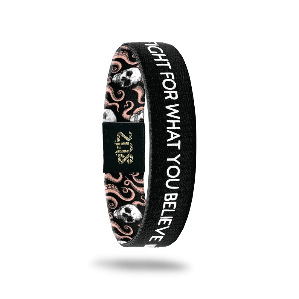 Fight For What You Believe In - SS Bracelet