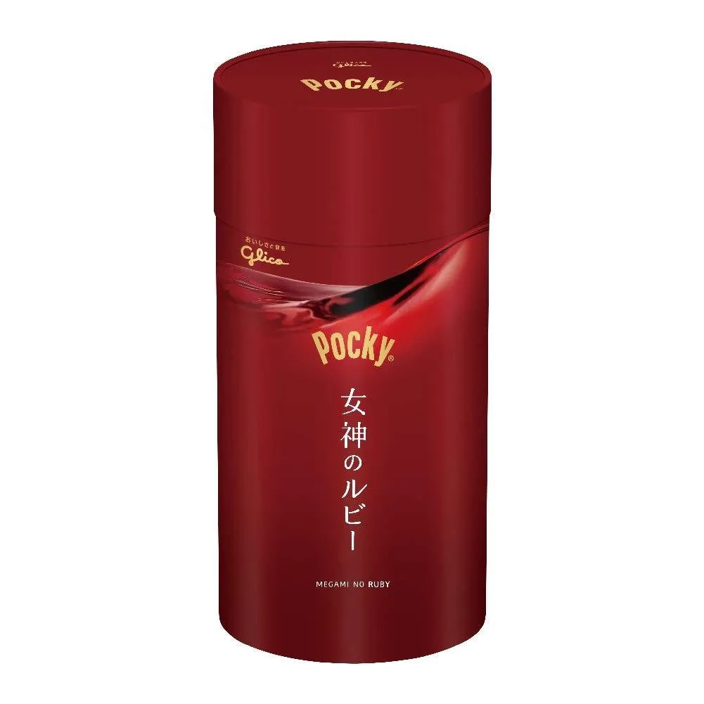 Glico Pocky Megami no Ruby Chocolate Sticks for Red Wine Pairing