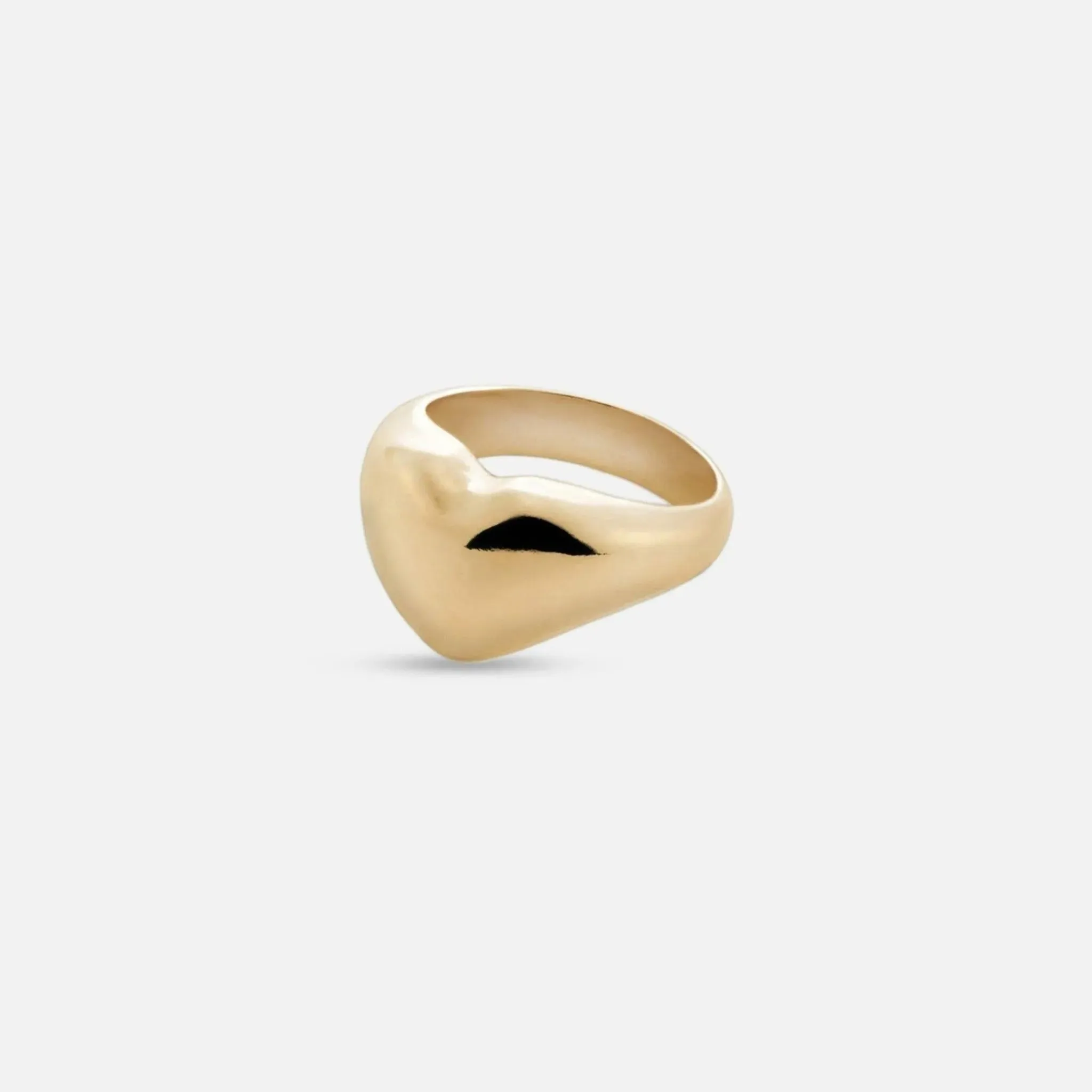 Gold Plated Heart Ring