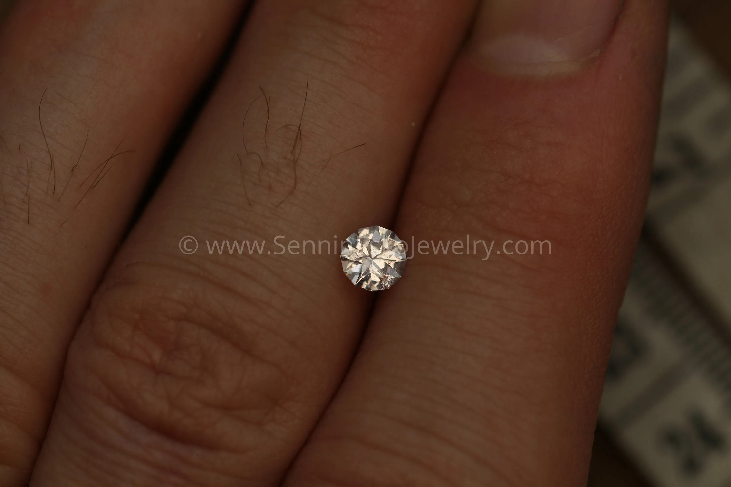 Ilakaka 5mm, 0.52 ct Light Pink Sapphire - Blush Sapphire - African Sapphire - Madagascar Sapphire