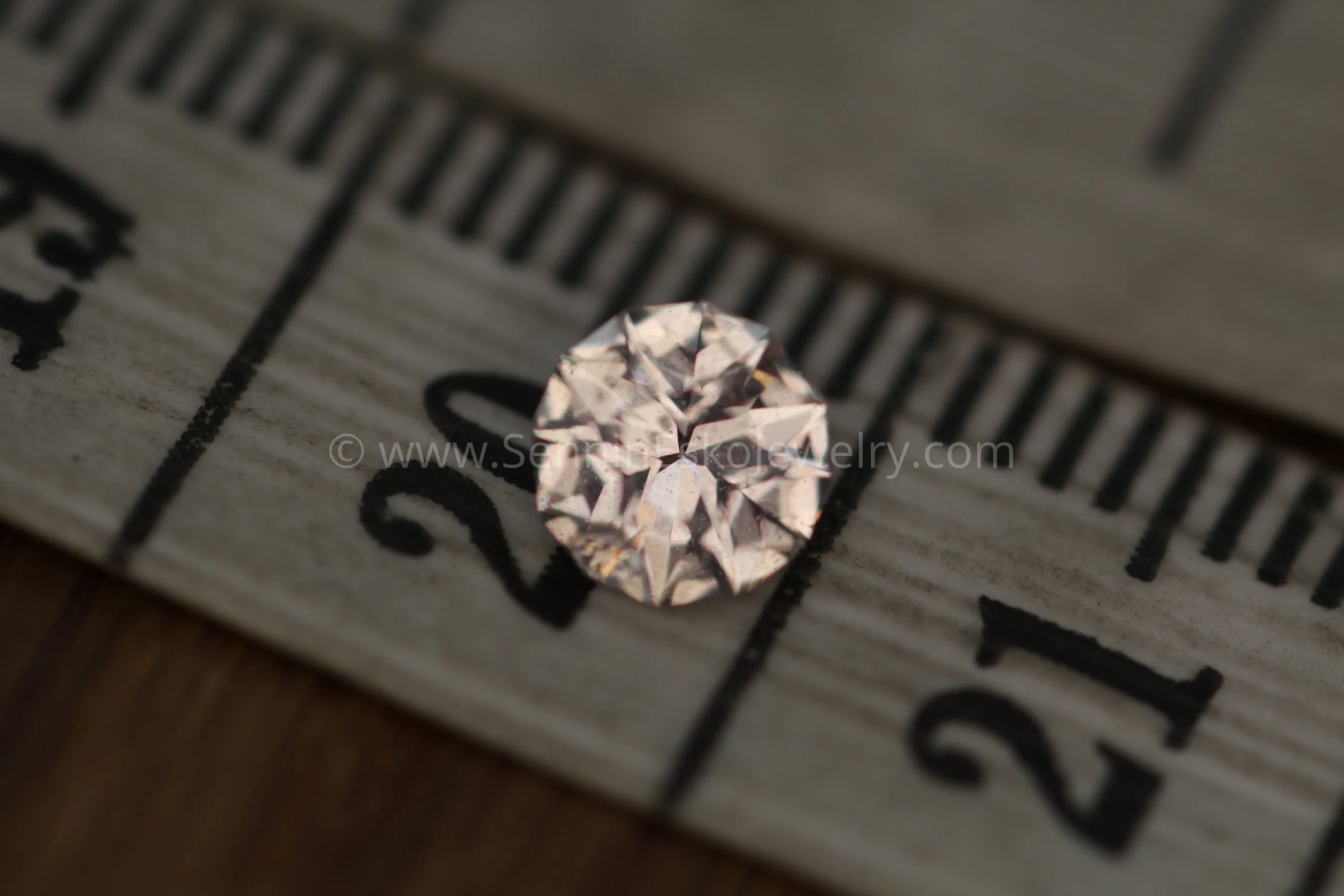 Ilakaka 5mm, 0.52 ct Light Pink Sapphire - Blush Sapphire - African Sapphire - Madagascar Sapphire