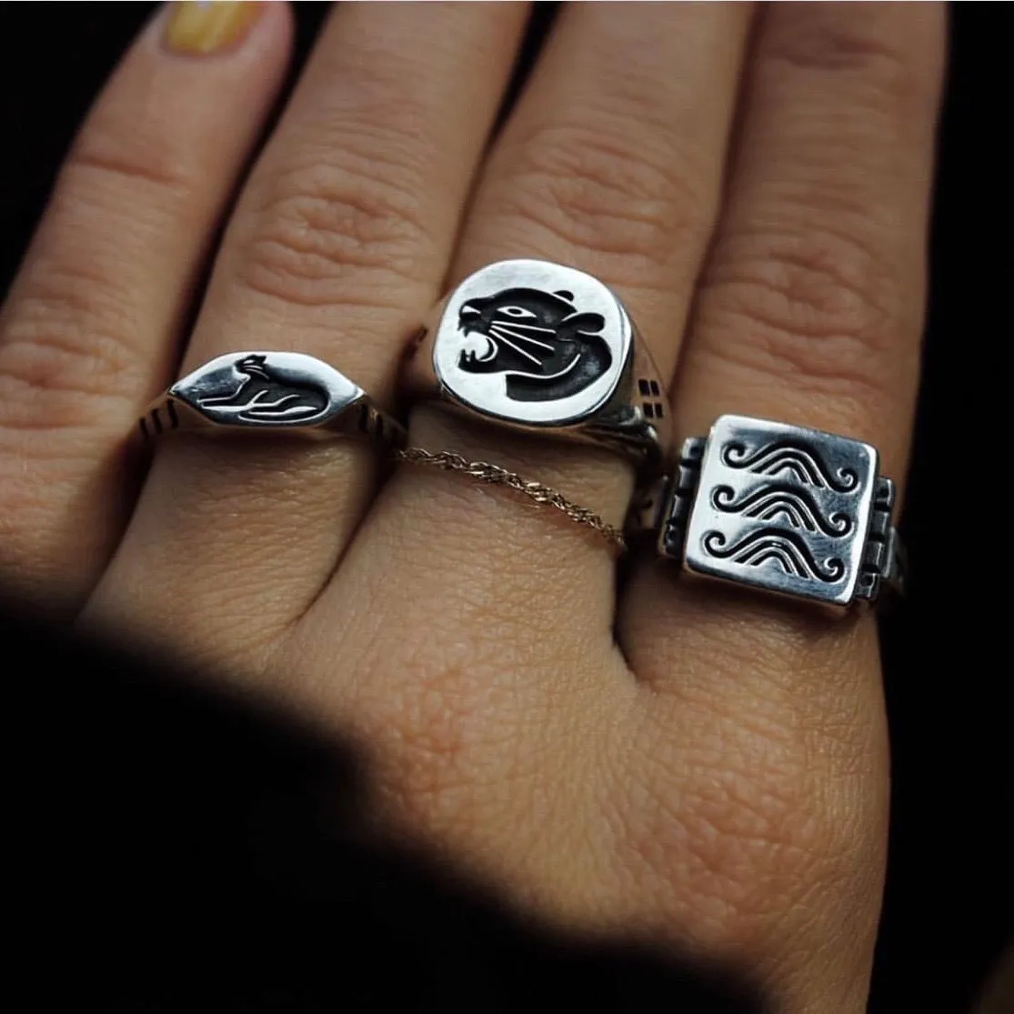 Japanese Wave Ring