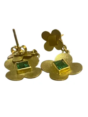 Jean Scott Moncrief emerald earrings