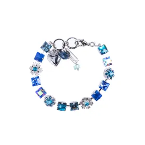 Medium Flower and Square Bracelet in "Sleepytime" *Preorder*