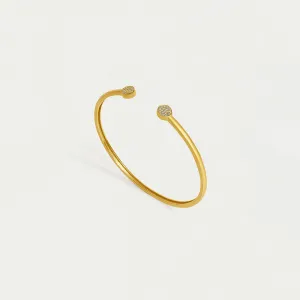 Mirabeau Pavé Open Bangle Bracelet