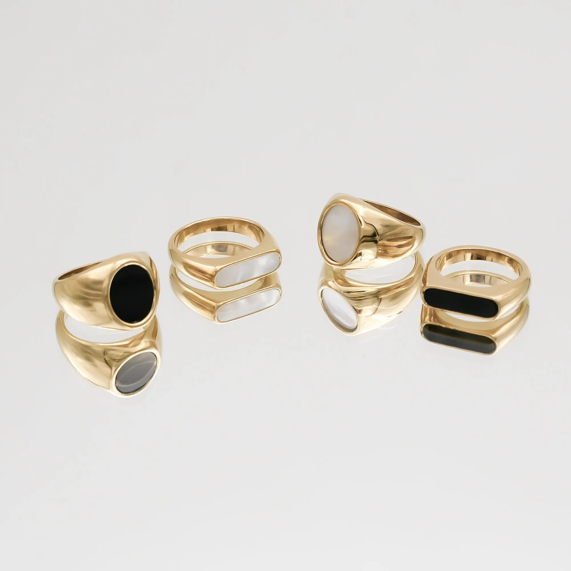 Misha Onyx Ring