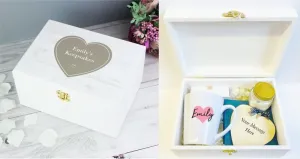 Pure Essence Greetings Personalised Keepsake Gift Box