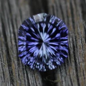 Purple Sapphire Fantasy Cut 7.25x6.14mm, 1.36 Carats - Umba Sapphire - Eye Clean Sapphire()