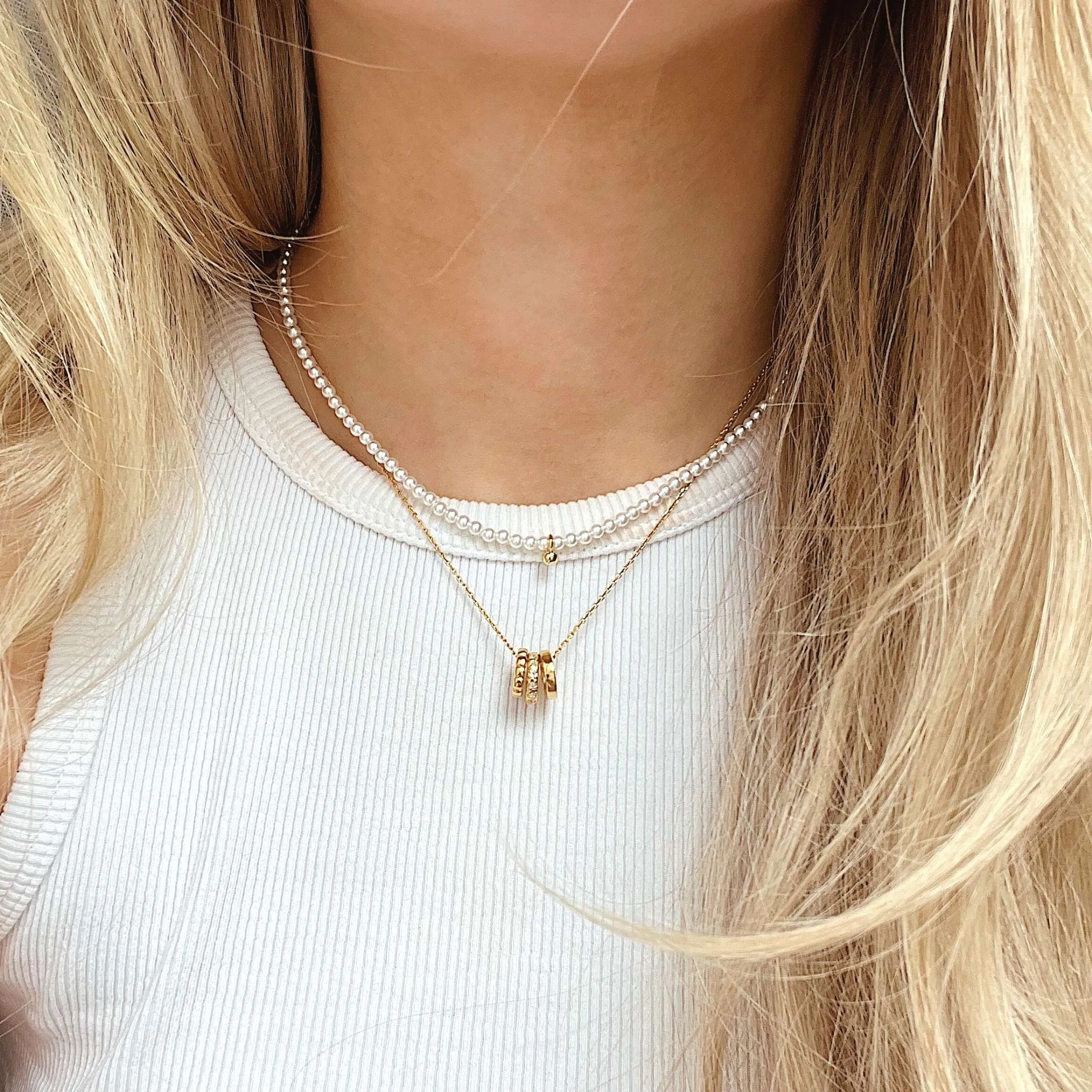 Rachael Necklace - Solid Gold