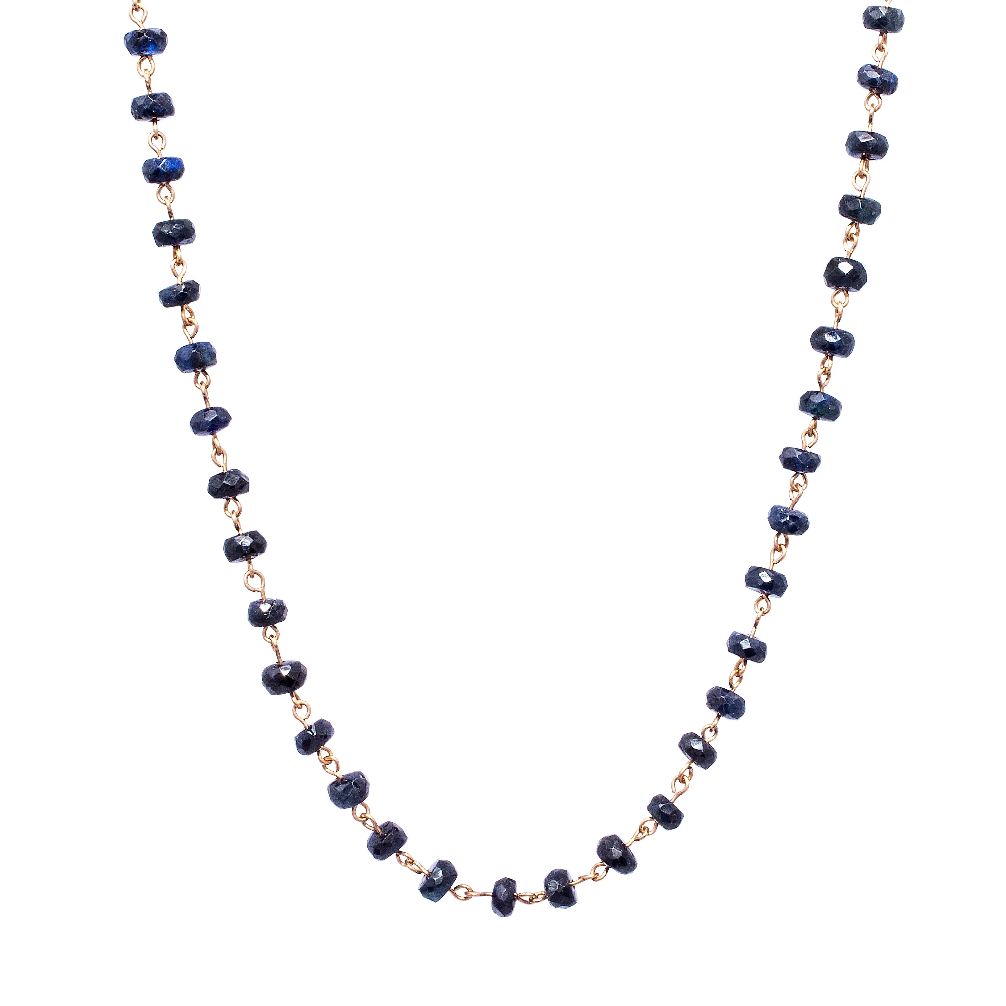 Sapphire Bead Chain