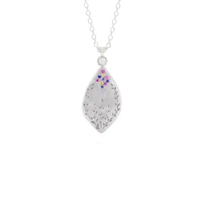 Secret Garden Multi-Sapphire Pendant