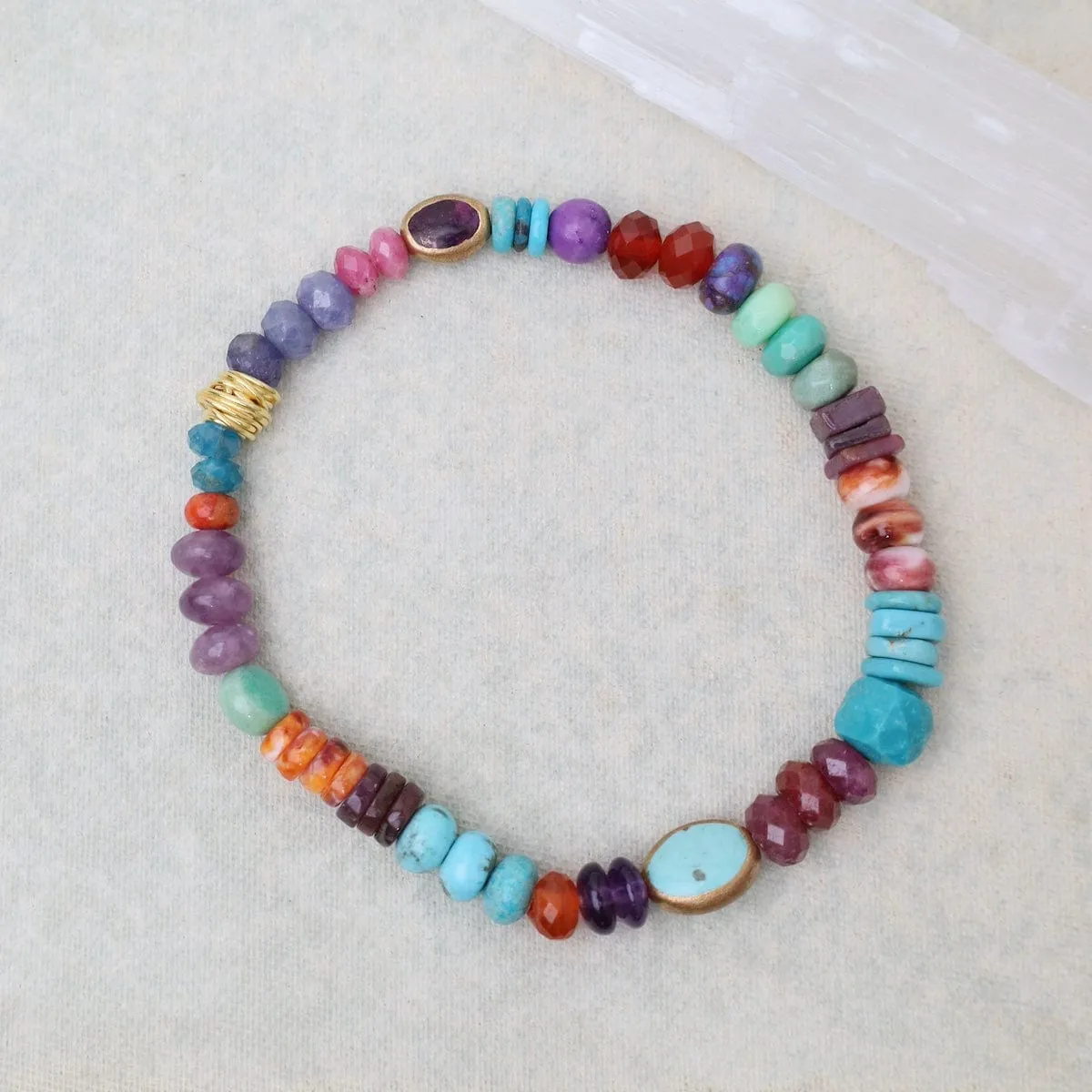 Small Sunset Over Ocean Bracelet