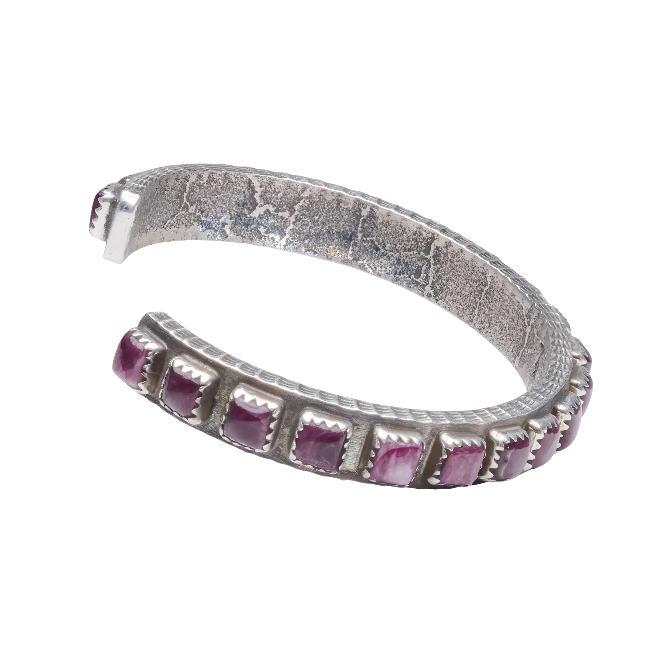 Spiny Oyster Shell & Tufa Cast Cuff | Ernest Rangle