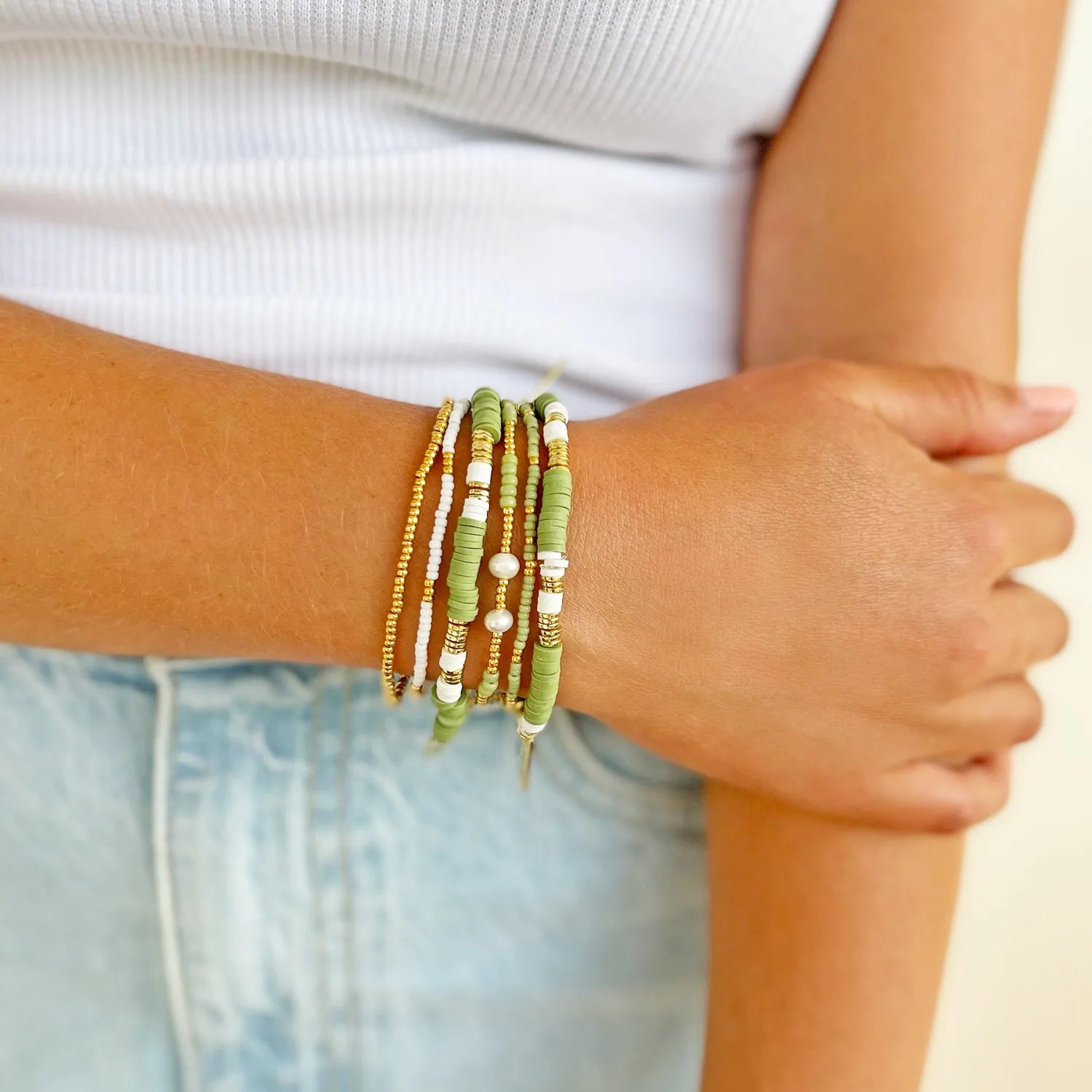 Sunny Bracelet Set - Forrest