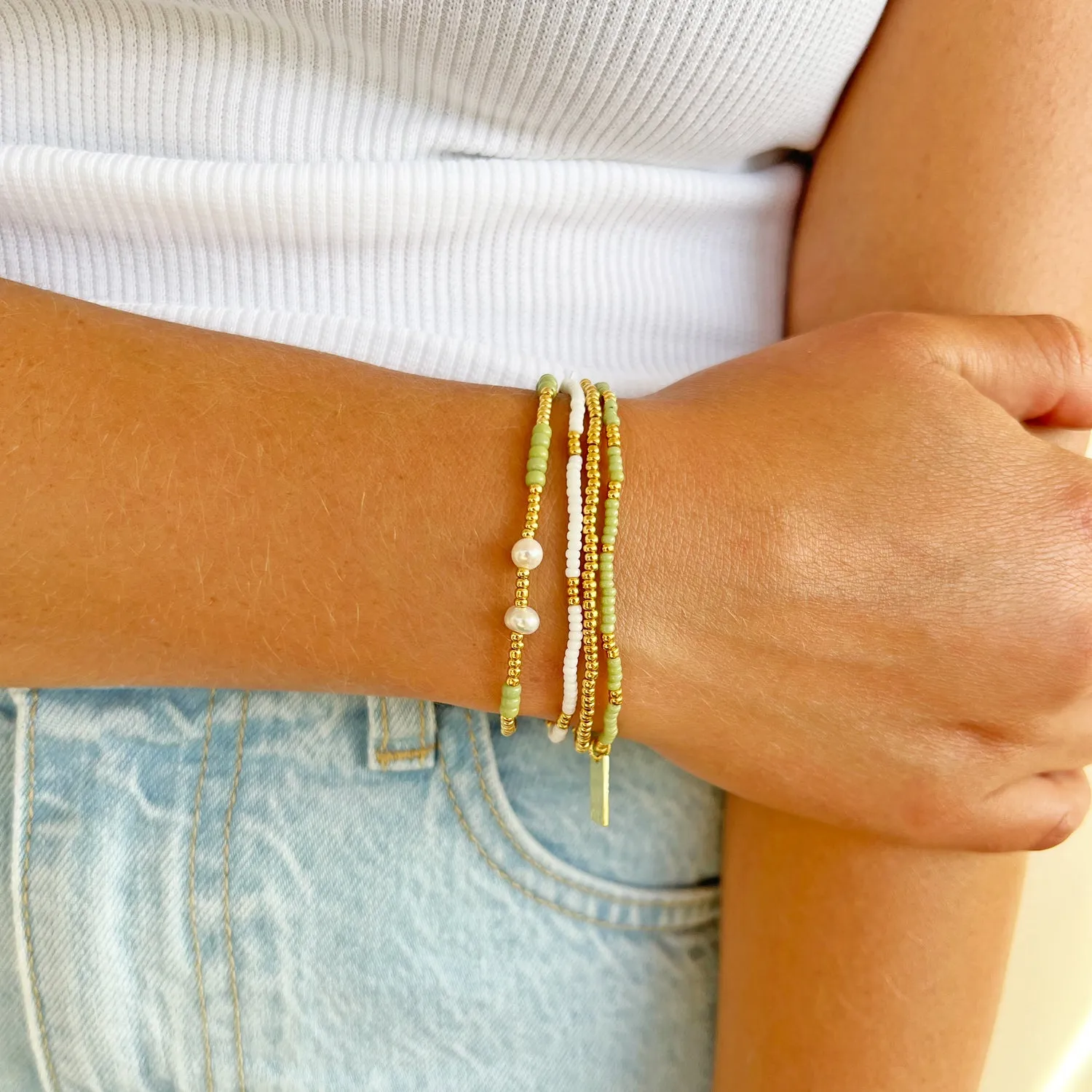 Sunny Bracelet Set - Forrest