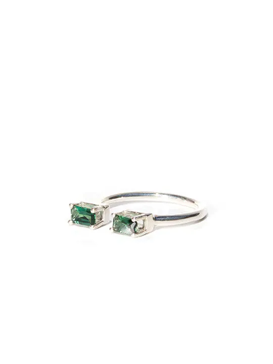 Tarin Thomas Emerald Green Kennedy Ring