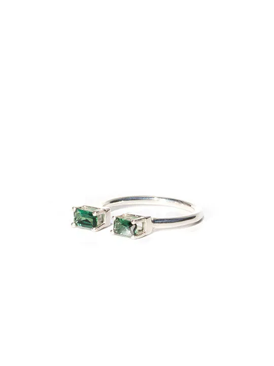 Tarin Thomas Emerald Green Kennedy Ring